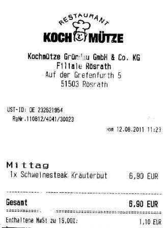 vbmm Hffner Kochmtze Restaurant